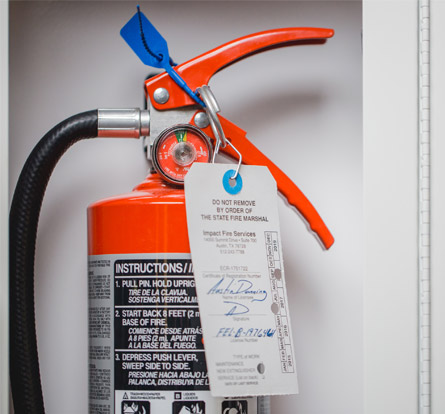 Fire extinguishers